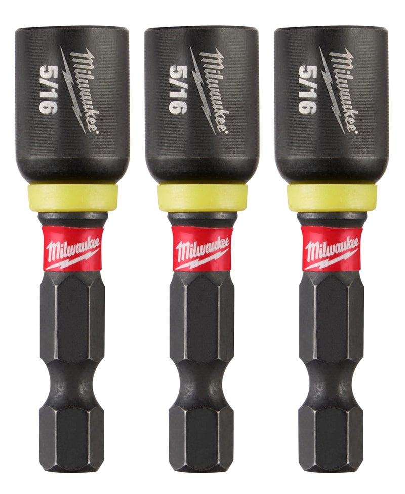 Milwaukee Electric Tool 49-66-4523 Shockwave Groove Nut Driver, 5/16 " - Image 1
