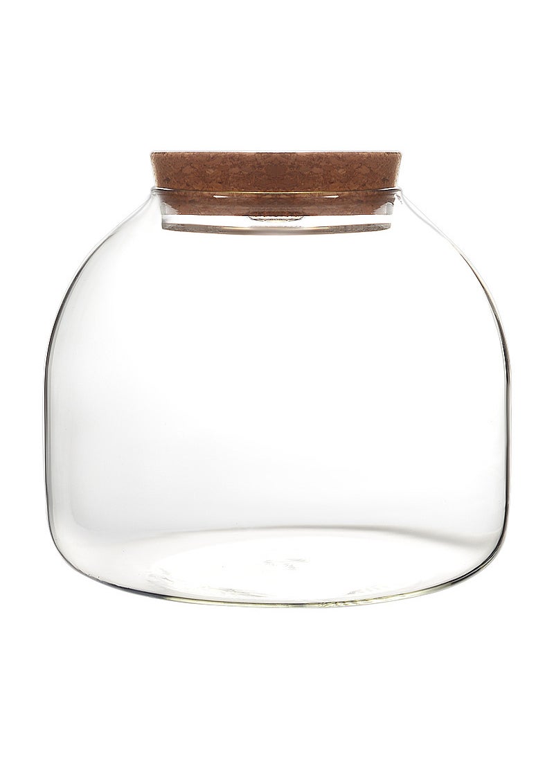 Generic - Large Micro Landscape Ecological Bottle Landscaping Glass Vase Hydroponic Plant Glass Bottle Fish Tank Ornaments Moss Bottle with Light - Image 1