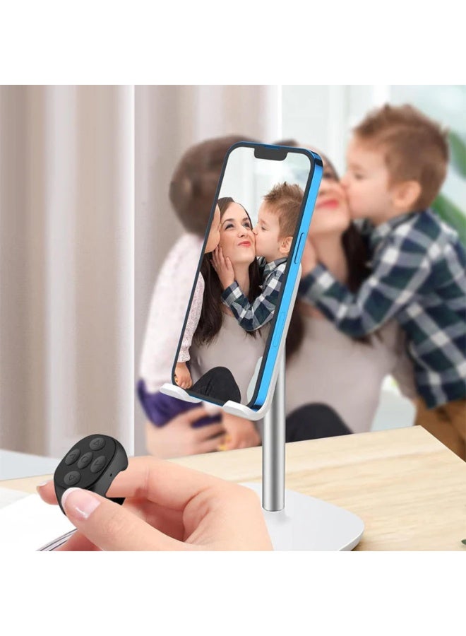 Arabest TIK TOK Bluetooth Remote Control Page Turner for iPhone iPad Android, Mini TIK TOK Wireless Scrolling Ring, Cell Phone Camera Shutter Selfie Remote, Fashion Smart Ring Remote - Image 4