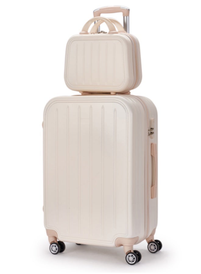 LIMRA A travel bag set consisting of 6 luggage bags beige color, size 32"/28"/24"/20"/16"/12 inches - Image 2