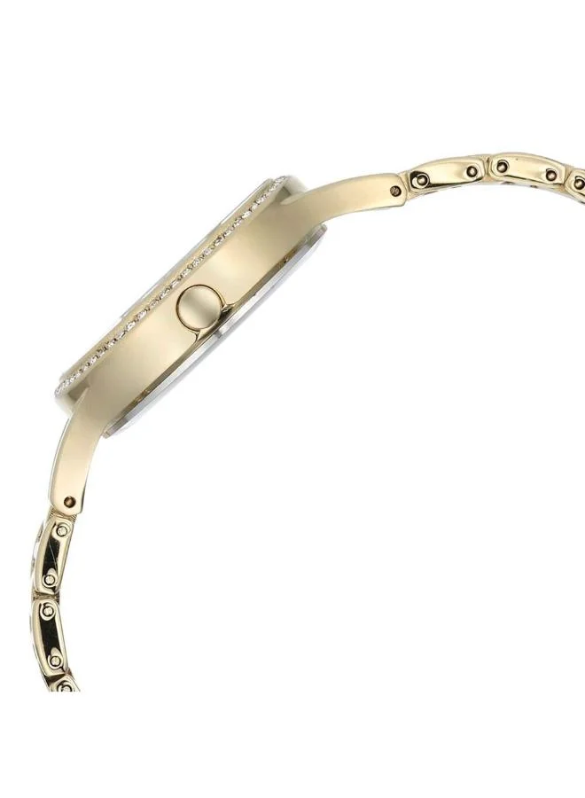 TITAN Women Analog Display Watch With Gold Metal Strap - 95275YM01