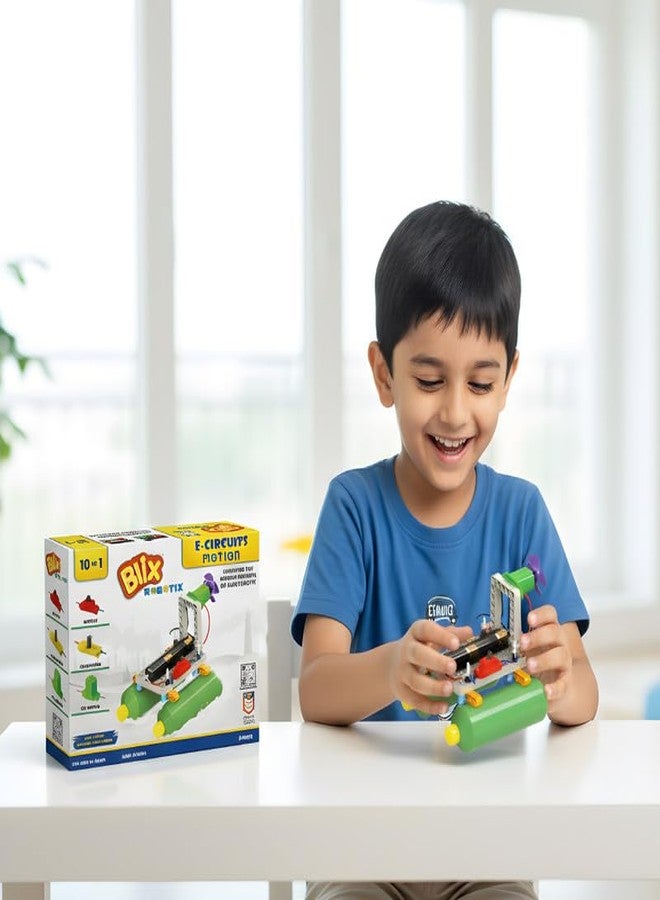 Blix E-Circuits Motion, STEM Robotics Toy with 31 Components for Kids Aged 8+. Educational Robotic to Teach How Motion-Based Circuits Work - Image 1