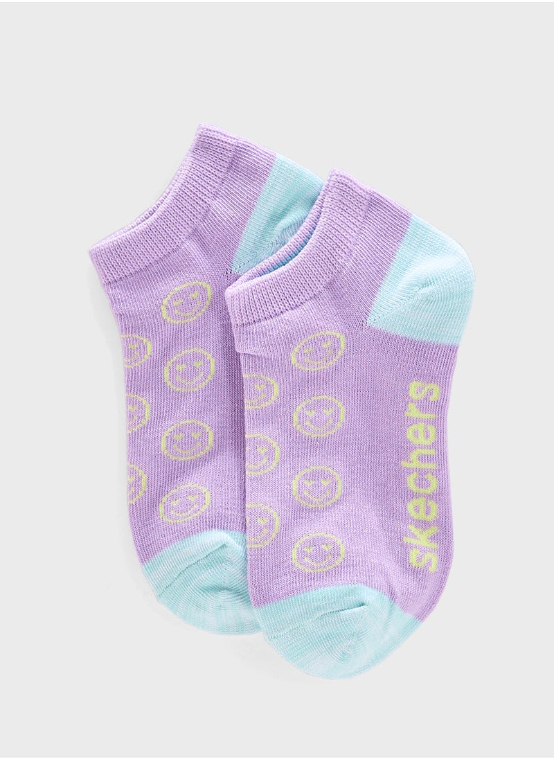 SKECHERS - Kids 6 Pack Non Terry Socks - Image 1