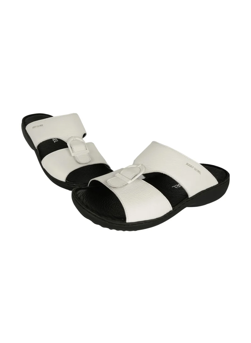 Josef Seibel 071-2025 Josef Seibel Mens Comfort Sandals White