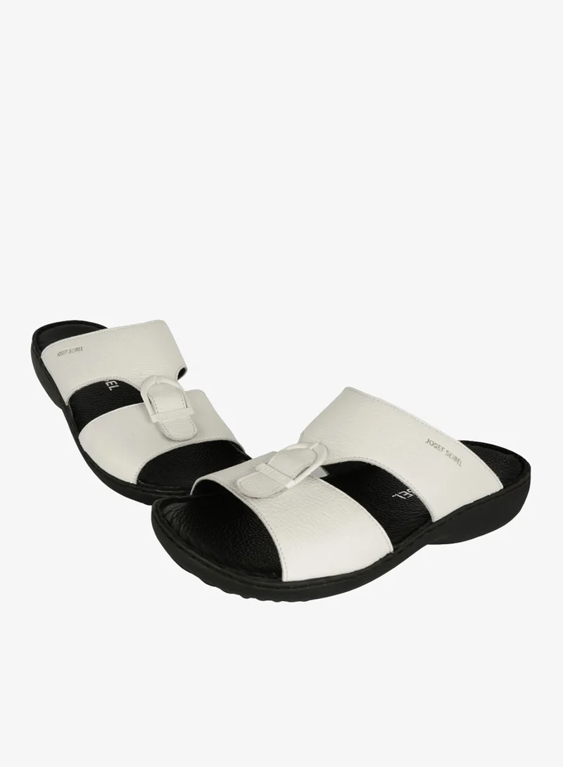 Josef Seibel White 071-2025 Josef Seibel Mens Comfort Sandals White for Men | Best Price UAE