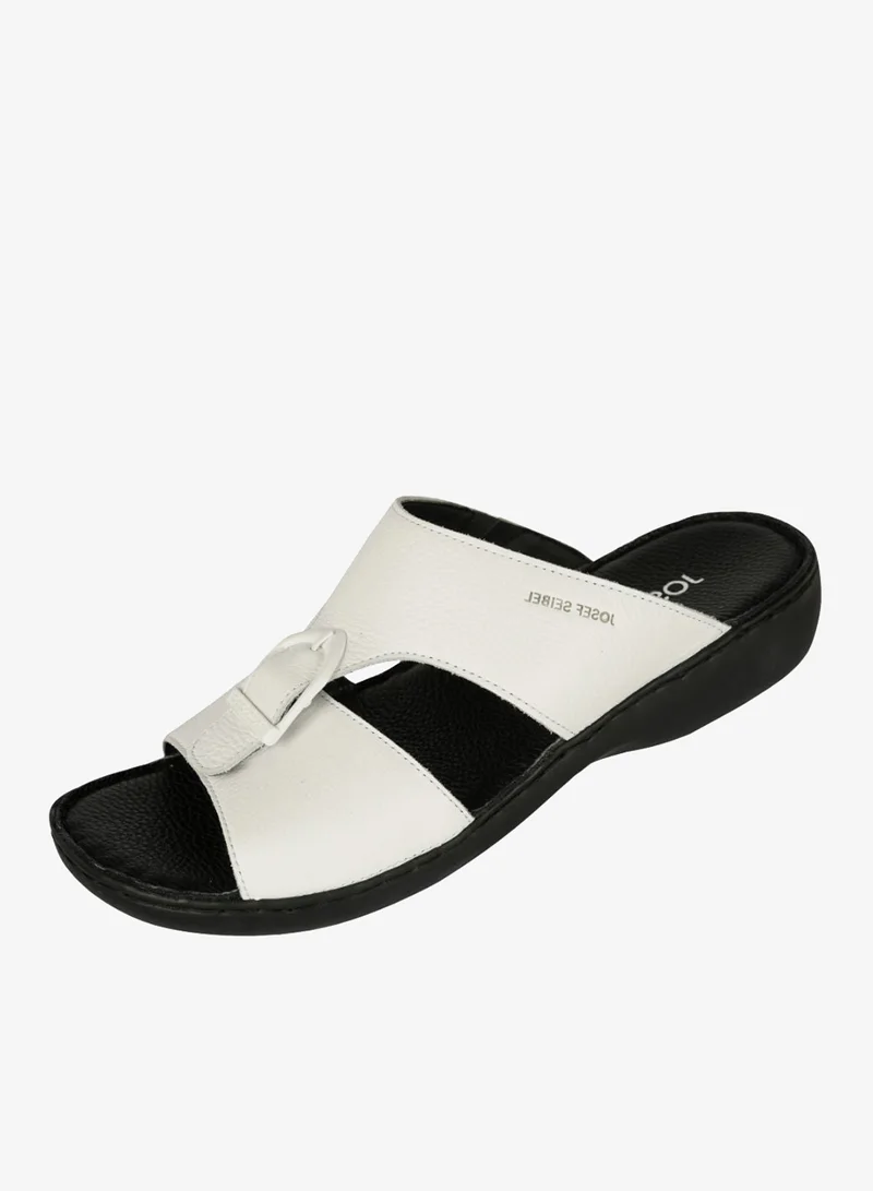 Josef Seibel White 071-2025 Josef Seibel Mens Comfort Sandals White for Men | Best Price UAE