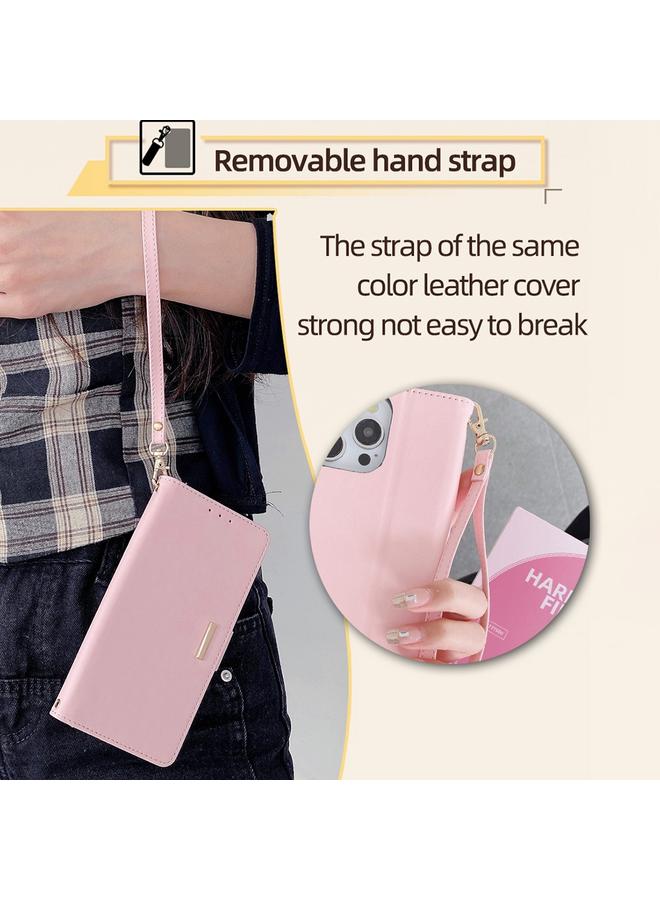 زبون جراب هاتف iPhone 13 Crossbody Chain Leather - Image 5