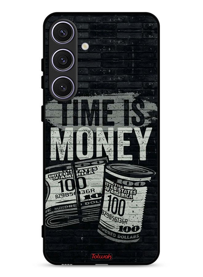 Tolwak Samsung Galaxy S25 Plus Protective Case Cover Time Is Money - Image 1