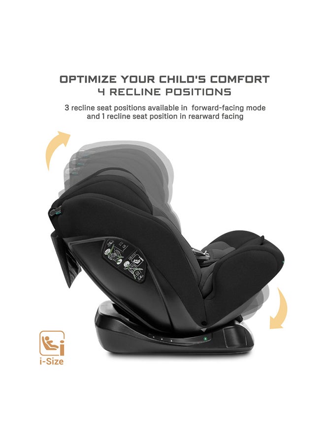 neobreez I-Hepta All-In-One Convertible Baby Infant Toddler Car Seat Latest I-Size Ecer129, Recline & Adjustable, Memory Foam, Lumbar & Reducing Cushion Forward & Rear Facing,  Group 0/1/2/3 0-36 Kg, 0-12Years  - Image 5
