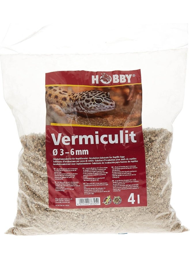 Hobby 36320 Vermiculite, Diameter 0-4 mm, 4 L, 3-6 mm Transparent - Image 1