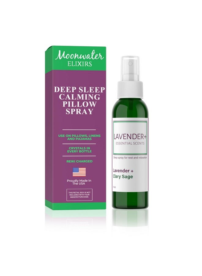 Lavender Sleep Spray for Pillows - Natural Calming Aromatherapy Mist + Amethyst Crystals & Reiki Energy - Lavender & Clary Sage Pillow Spray for Deep Rest - Linens, Pajamas, Bedtime Relaxation. (1) - pzsku/Z2B9870595A22D5E2F4D2Z/45/_/1741329496/f3c42b26-41cd-47f1-af1b-5dc3ff3539d8