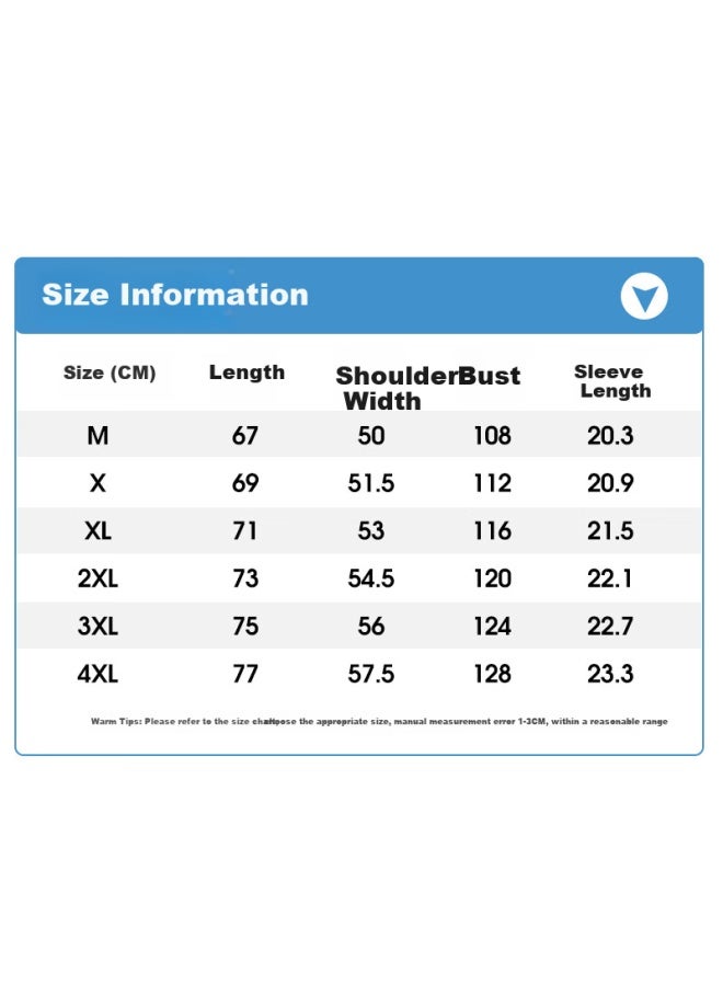 Pull Back Warrior Short Sleeve T-shirt Men's Round Neck Printed Summer Base Shirt Men's Loose Casual Corn Grain Top - Image 1