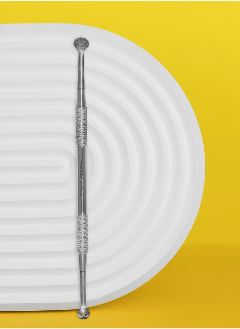 STALEKS PRO - Cosmetology Double-ended Spoon - EXPERT 20 | TYPE 2 (Uno and round with 19 holes) - Image 1
