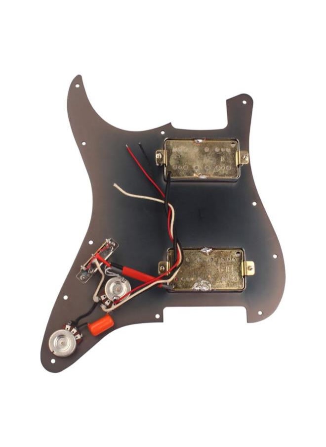 WYBOT - Loaded Prewired Humbucker Pickguard Pickups Set with Pickups Cover for 3Ply Fender Electric Guitar Parts Accessories Bronze - Image 1
