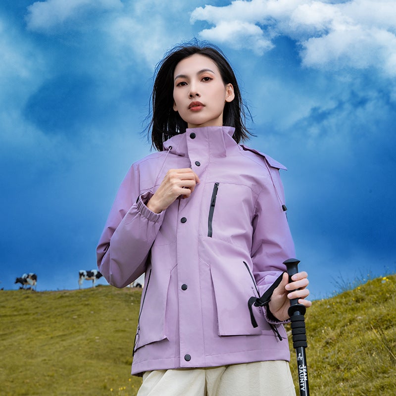 Generic Womens Lightweight Windbreaker Jacket female daizi - Image 4