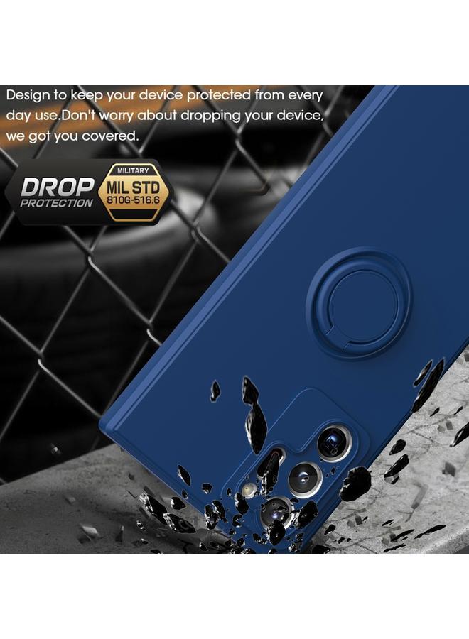 S-TOP Case For Samsung Galaxy Note20 Ultra Ring Kickstand Silicone Phone Case - Image 4