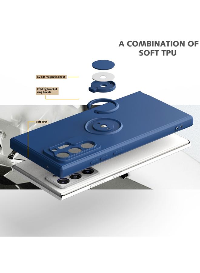 S-TOP Case For Samsung Galaxy Note20 Ultra Ring Kickstand Silicone Phone Case - Image 3