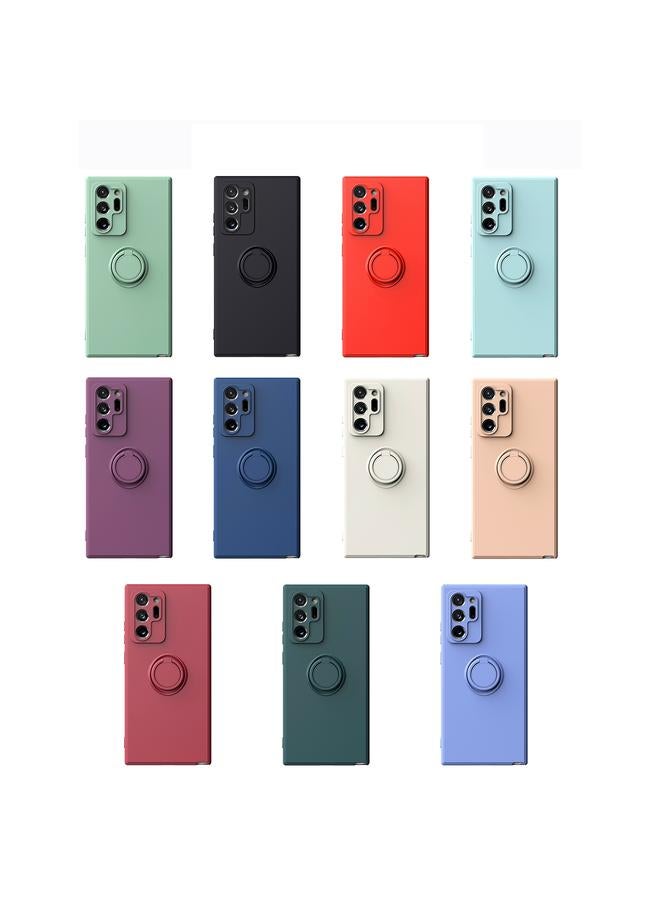S-TOP Case For Samsung Galaxy Note20 Ultra Ring Kickstand Silicone Phone Case - Image 2