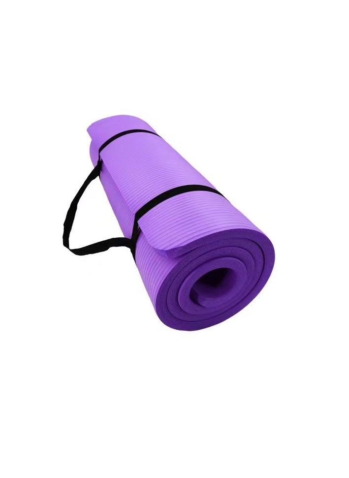 DOOAIR - Extra Thick Yoga Mat Purple 1CM - Image 1