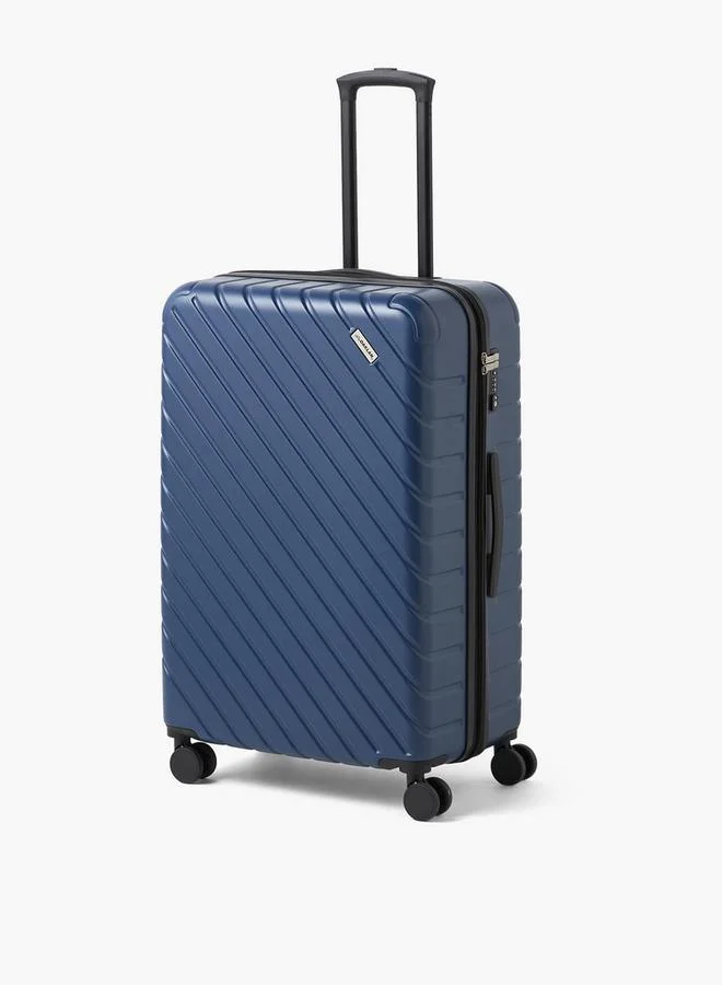 شو اكسبرس Textured Hardcase Luggage Trolley With Retractable Handle