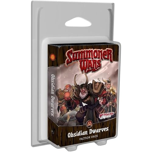 Plaid Hat Games Obsidian Dwarves Faction Deck ReadytoPlay Expansion for Strategy Card Game 2 Players Ages 9 Requires Summoner Wars Master or Starter Set - Image 1