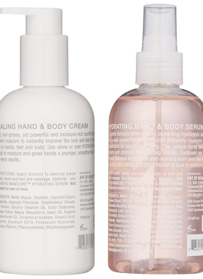 Zoya Naked Manicure Healing and Hydrating Dry Skin Hand and Body System, Cream & Serum  - Image 2