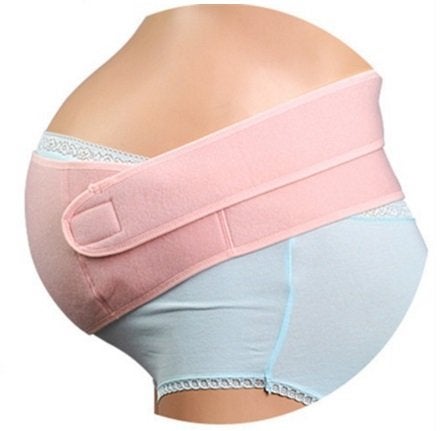 JERN Pregnant Tocolytic fetus waist support belt Pregnancy Abdominal supporter Maternity waistband Prenatal care cummerbund Girdle (Beige) - Image 5