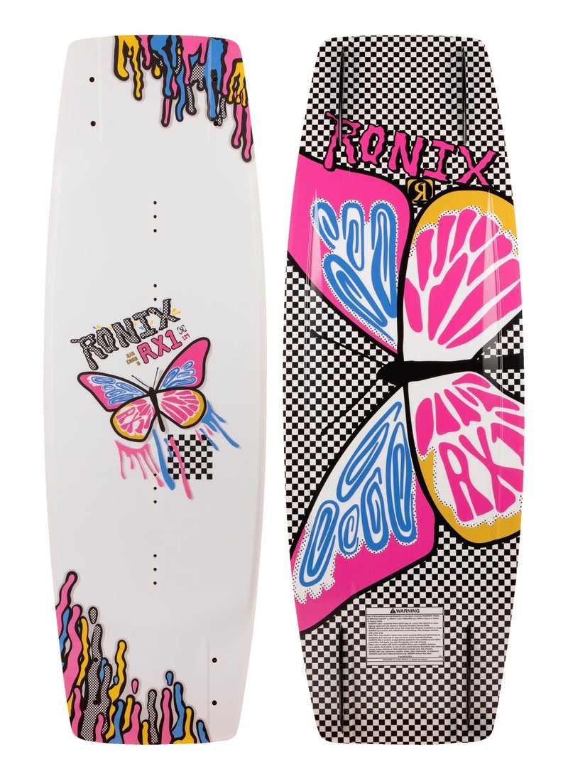 RONIX RONIX WAKEBOARDS 2025 - Girl's RX1 - Air Core 3 - Checkered Butterfly  - Image 1