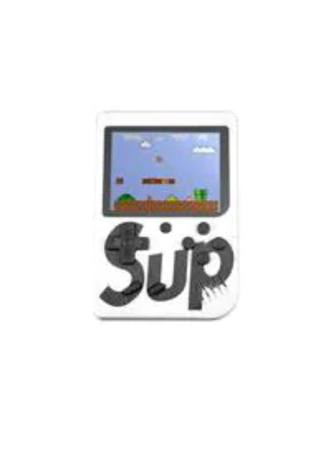 SUP 400 In 1 Game Box Console Classic Games Hand Held Gamepad Color Screen Mario Super Mario DR Mario Contra Games - WHITE  - Image 1