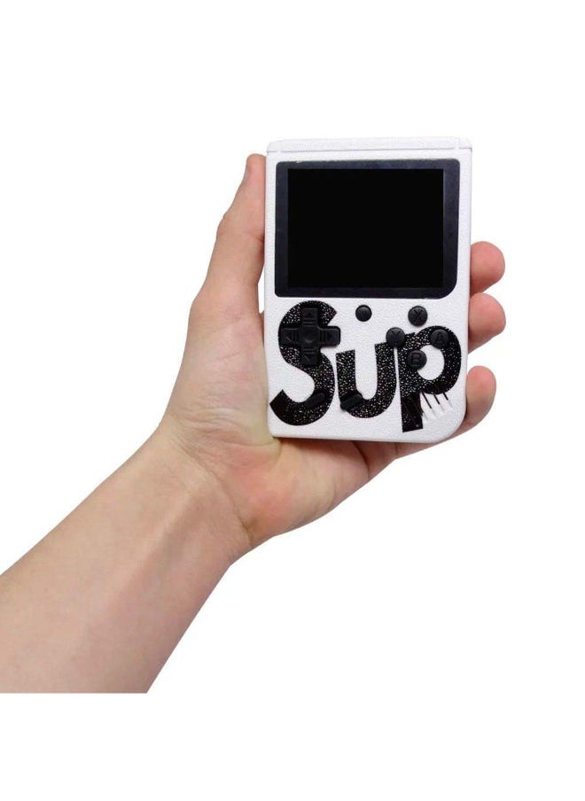 SUP 400 In 1 Game Box Console Classic Games Hand Held Gamepad Color Screen Mario Super Mario DR Mario Contra Games - WHITE  - Image 2