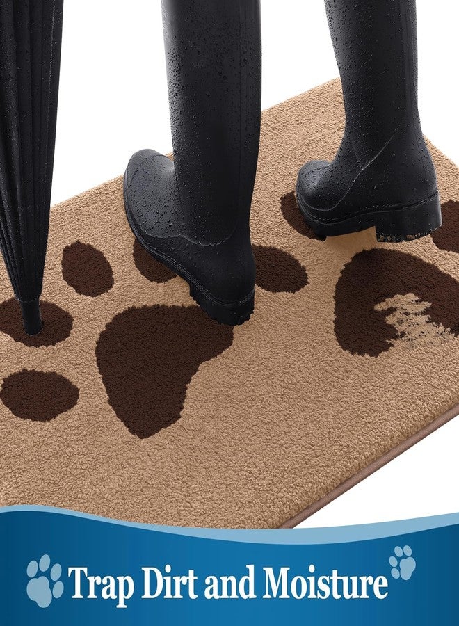 Buganda Dog Doormat for Muddy Paws, Absorbent Mud Trapper Washable Indoor Non-Slip Low Profile Mud Mat for Dogs, Front Entrance Doormat for Indoor Floor - Image 2