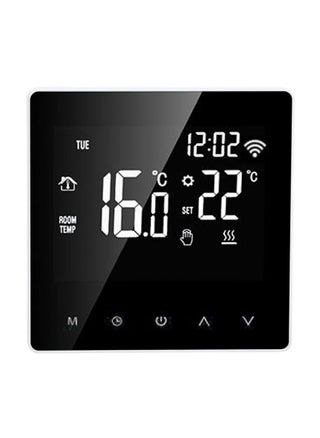 ترموستات ذكي، جهاز تحكم في درجة الحرارة ME81H AC 230V، ترموستات ذكي يعمل بالواي فاي، شاشة LCD، ترموستات ذكي، ترموستات تدفئة أرضية (16 أمبير، ظهر أبيض وضغط أبيض) - pzsku/Z2B99812C556A5C5A70F0Z/45/_/1698717103/85eefe29-be06-49fd-818b-93fd6c760ec3