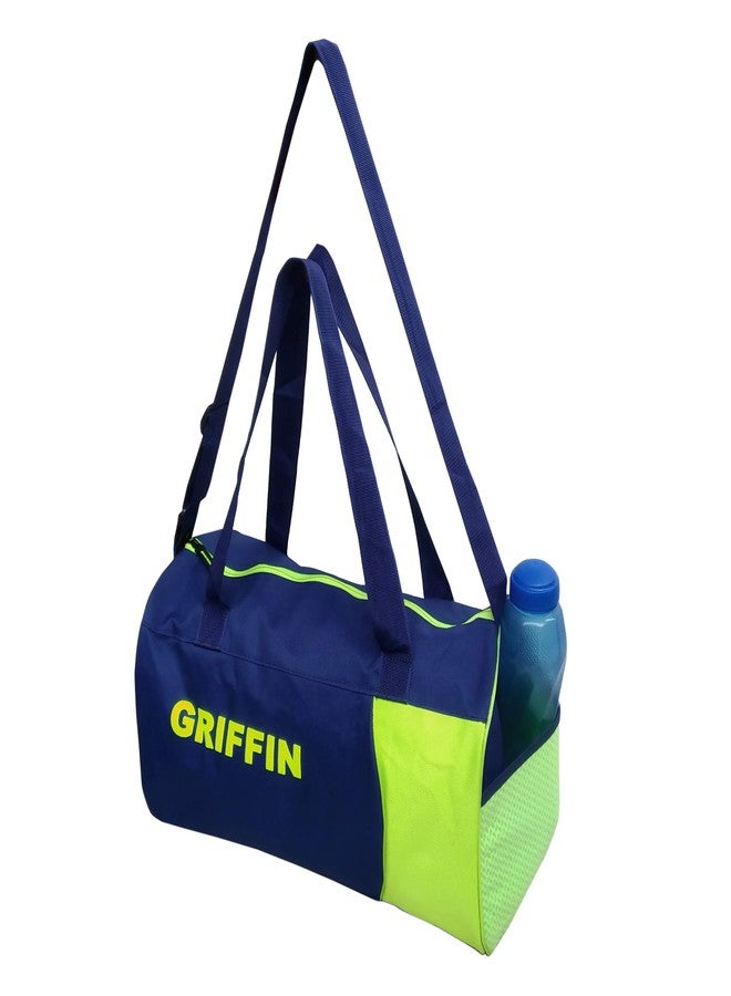 GRIFFIN Star-X-Green Duffle Bag, Sports Bag with Dedicated Shoe Pocket (Shoe NOT Included) - Image 3