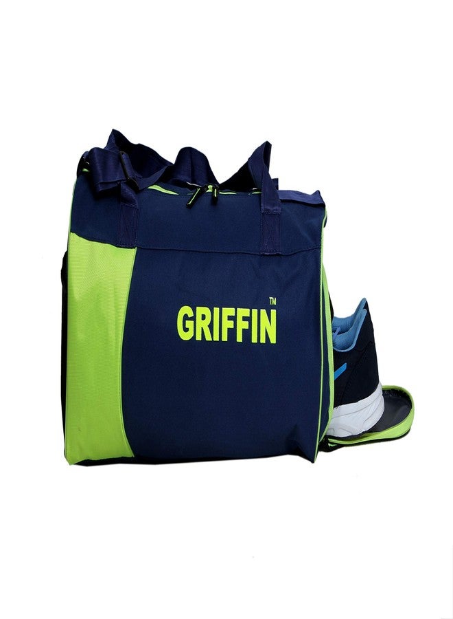 GRIFFIN Star-X-Green Duffle Bag, Sports Bag with Dedicated Shoe Pocket (Shoe NOT Included) - Image 1