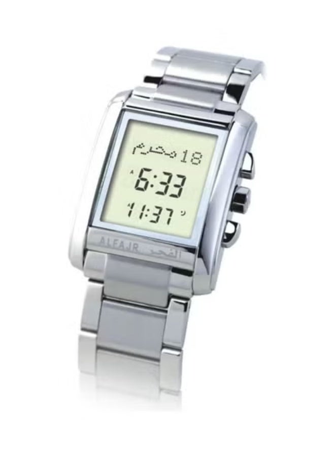 الفجر ساعة رقمية من الفولاذ المقاوم للصدأ WS-06S - Image 2