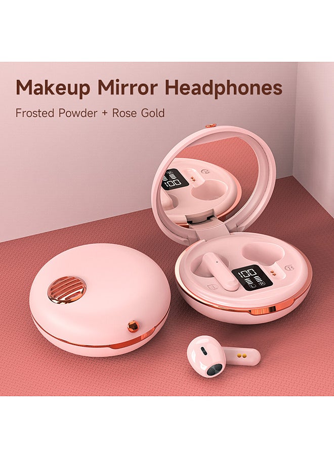 Wireless Earphone BT5.3 Headphone Intelligent Noise Reduction LED Battery Power Display with Mic Charging Case Qick Charge Suitable for Sports Music Game Compatible with iPhone Android