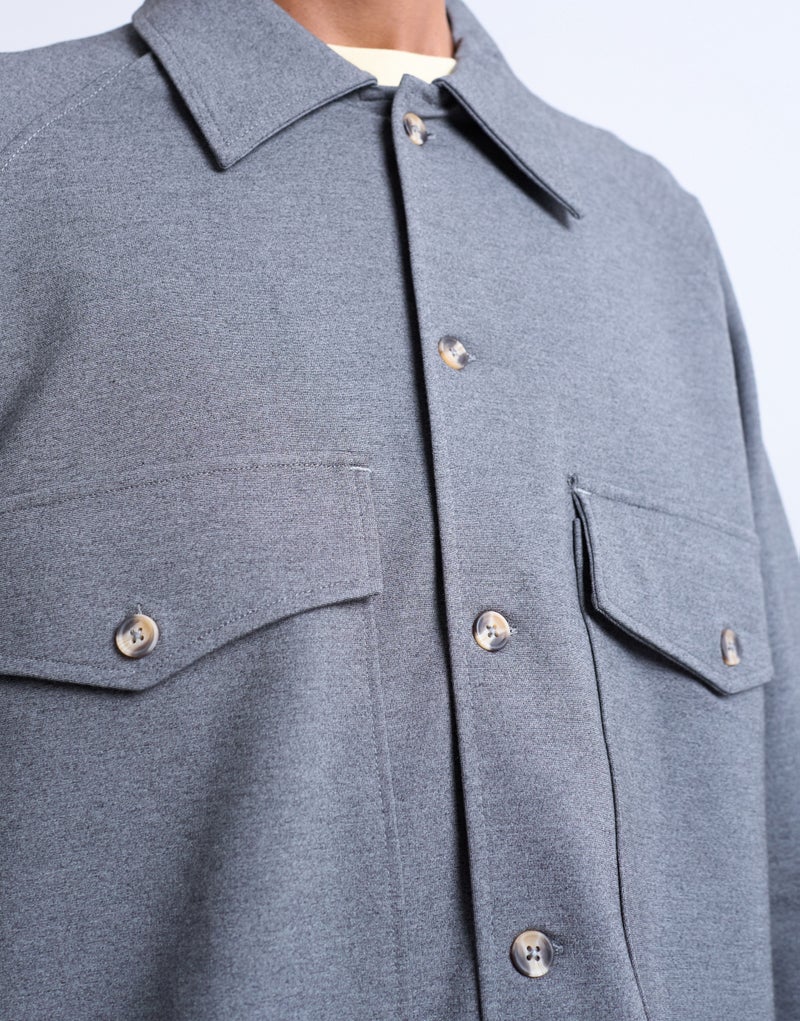 TOPMAN Fit Interlock Button Through Polo Shirt - Image 3