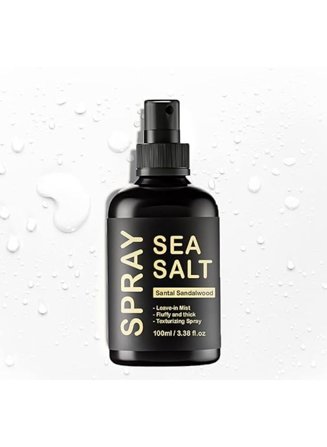 ك أو إي سي Sea Salt Spray for Men Volumizes & Texturizes & Lifts Keratin Sea Salt Spray for Hair Natural Curls and Waves Hair 3.38 fl oz Light & Non-Greasy - Image 1