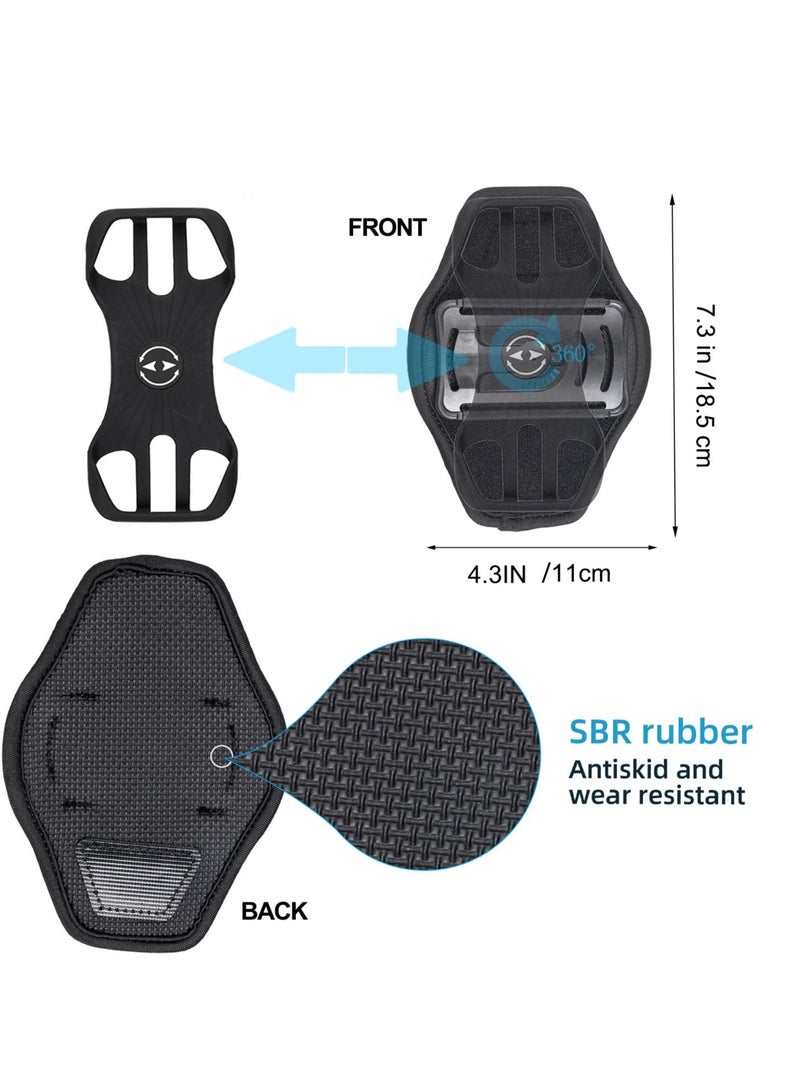 NIBEMINENT Outdoor backpack strap clip for phone, Detachable Convenient mobile Smartphone Holder Shoulder Strap Hiking, Alpinism, Climbing, Traveling  - Image 3