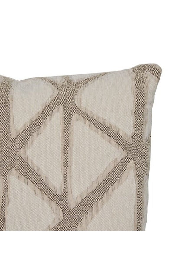 atmosphera Dune High Quality Square Shaped Cushion Beige 40 x 40cm 215426A - Image 3
