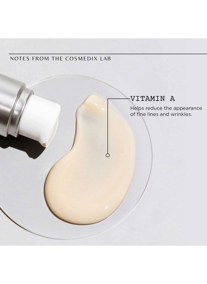 CosMedix Serum 16 Rapid Renewal Serum Helps Reduce Appearance Of Uneven Skin Tone Moisturizes Skin Vitamin A Retinol Cruelty Free  - Image 2