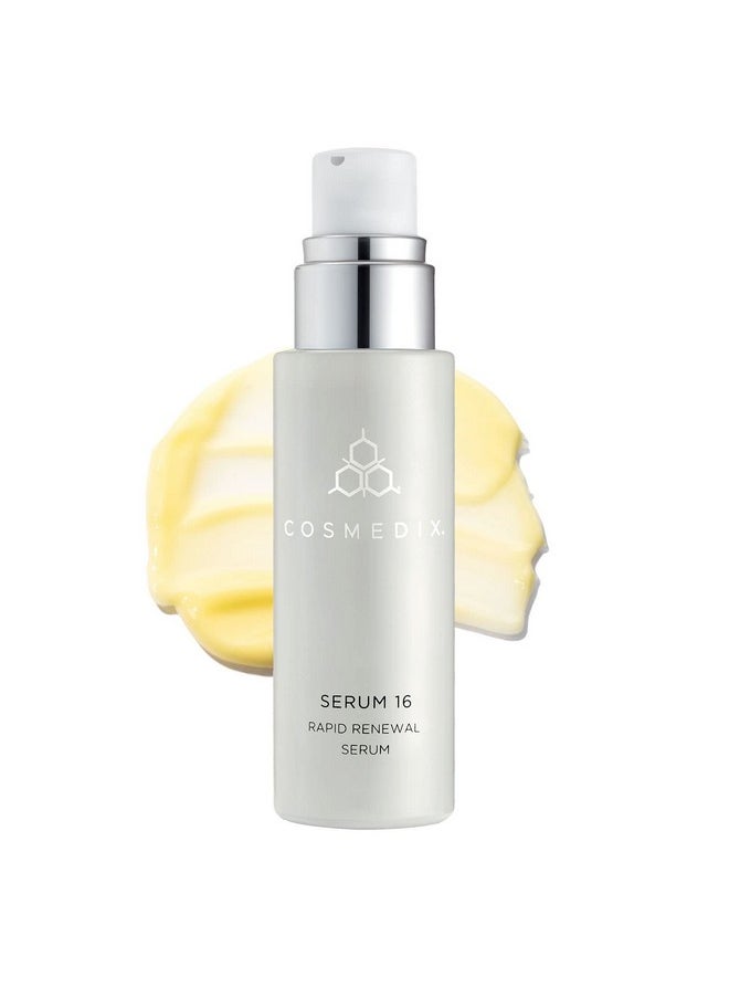 CosMedix Serum 16 Rapid Renewal Serum Helps Reduce Appearance Of Uneven Skin Tone Moisturizes Skin Vitamin A Retinol Cruelty Free  - Image 1
