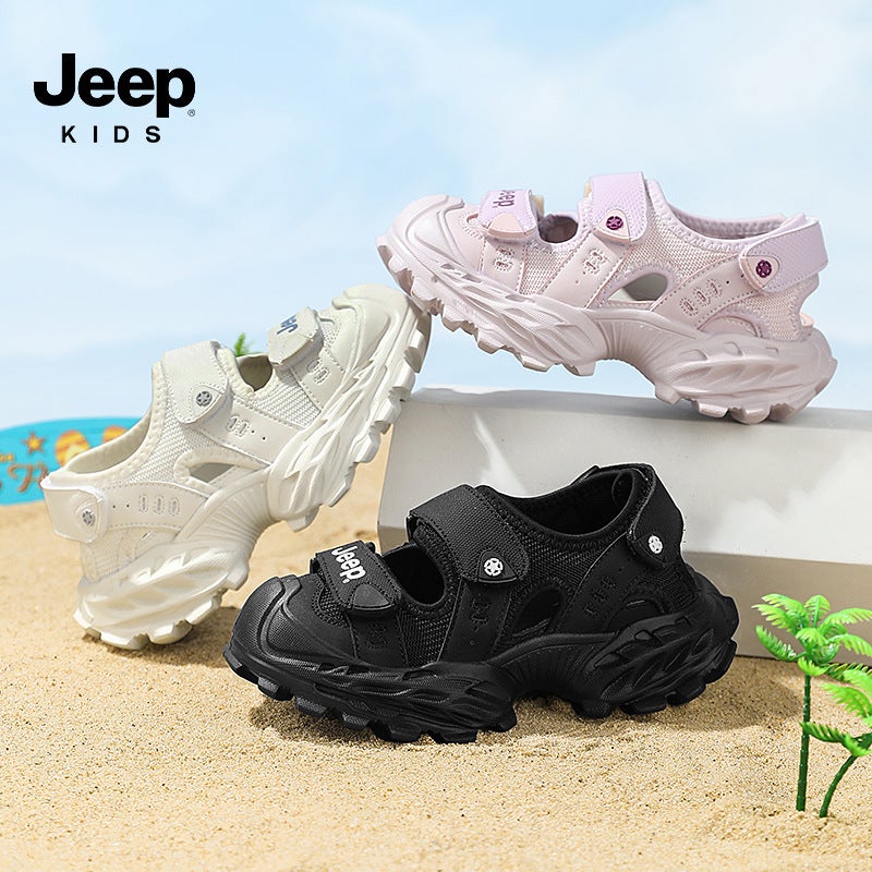 Jeep Girls' Sandals Children'S Shoes Closed-Toe Sports Water Shoes Boys' Dad Shoes Beach Shoes - Image 5