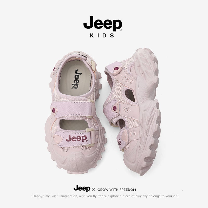 Jeep Girls' Sandals Children'S Shoes Closed-Toe Sports Water Shoes Boys' Dad Shoes Beach Shoes - Image 3