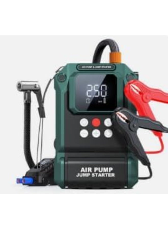 Emergency Truck Jump Starter & Power Supply – High-Capacity Battery with Fast Air Pump and Integrated Charging Tool - Image 1