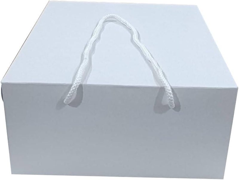 Natte White Cake Box for 12 kg Size 8x8x4 inches Pack of 25 - Image 4