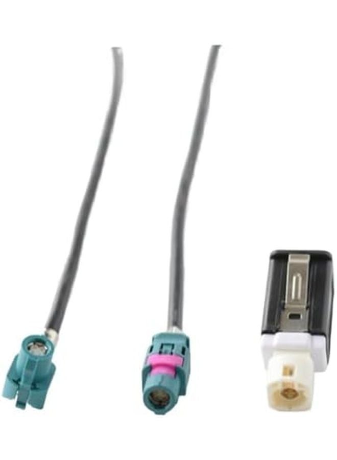 BMW EVO NBT Head Unit 4 Pin USB Interface Harness Cable 100cm Black ABS For Center Console - Image 4