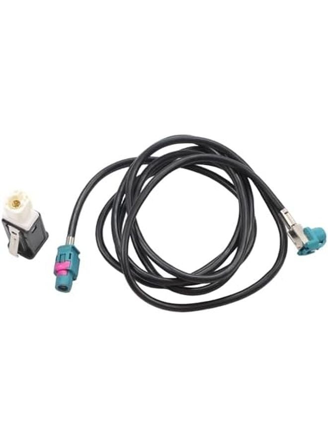 BMW EVO NBT Head Unit 4 Pin USB Interface Harness Cable 100cm Black ABS For Center Console - Image 3