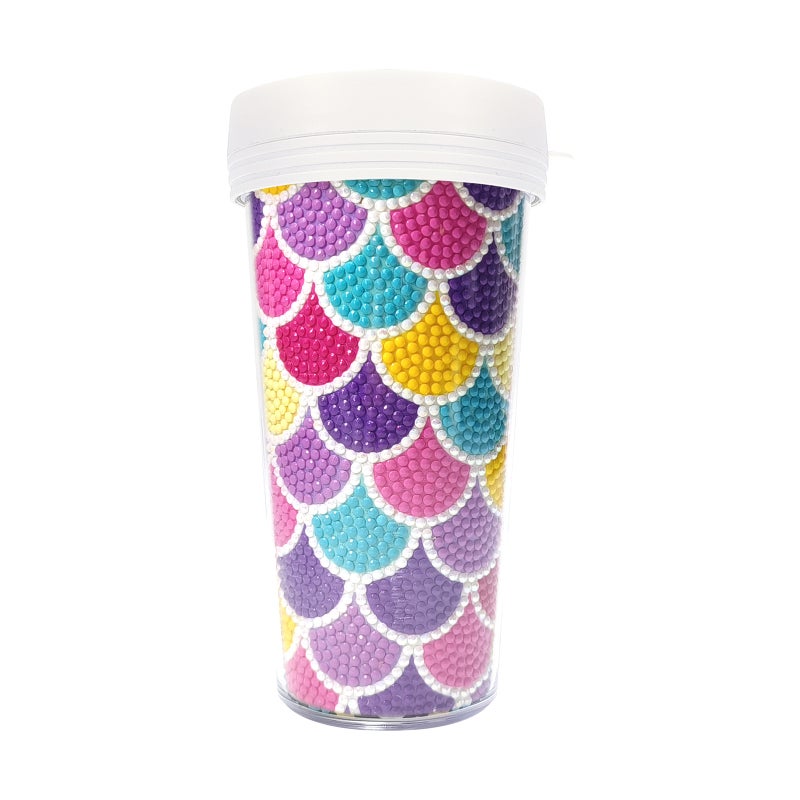 Diamond Painting Supplies – Handmade ABS Cups and Stickers for DIY Decorative Art - Image 5