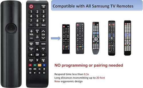 Elekpia Universal Remote Control for Samsung TV Remote, Replacement for All Samsung LCD LED HDTV 3D Smart TVs - Image 4